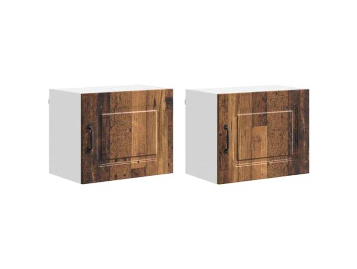 IBUQDDV Geschirrspülerfront Kalmar 2 STK. Altholz Holzwerkstoff Küchenschrank, rechteckige Form, modernes Design, Innenbereich Küche, einfache Montage, trockenes Tuch