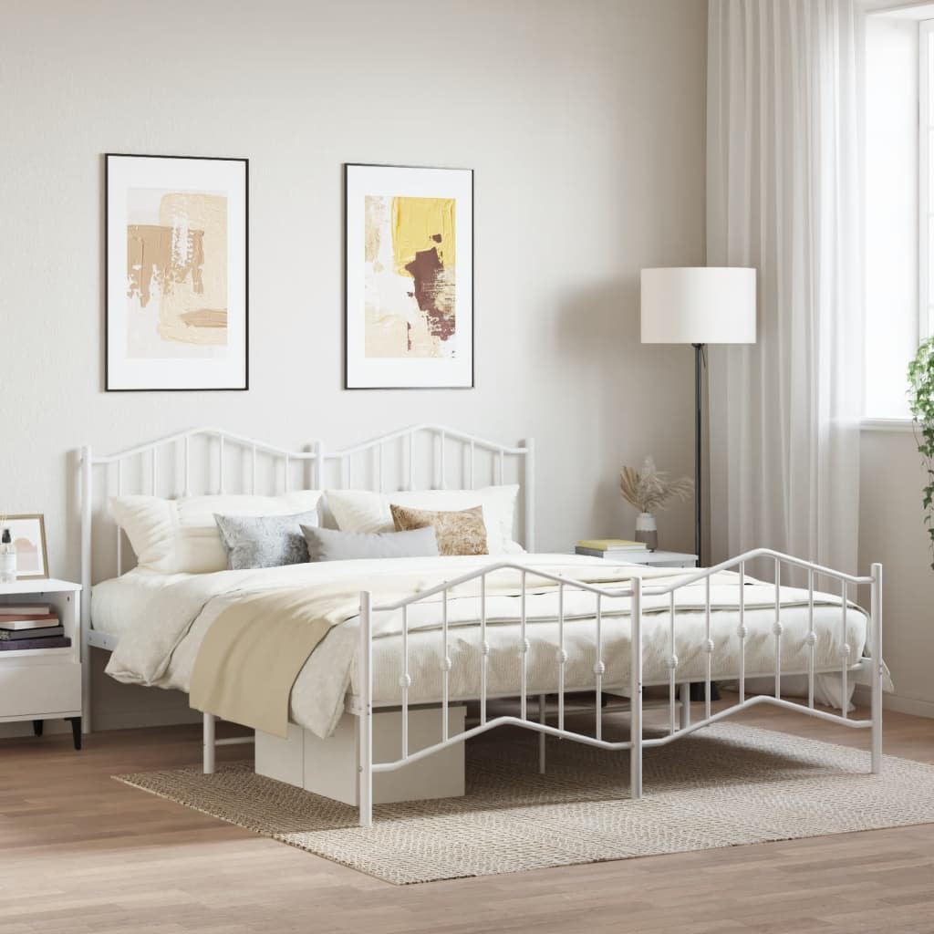 Brambly Cottage Afrin Bed White Split California King