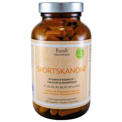 Sportskanone B-Komplex m.Magnesium & Calcium Kaps. 120 St Kapseln