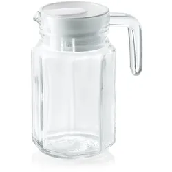 WAS Germany - Krug mit Kunststoffdeckel, 0,5 ltr., Ø 7,5 cm, Kunststoff, Glas