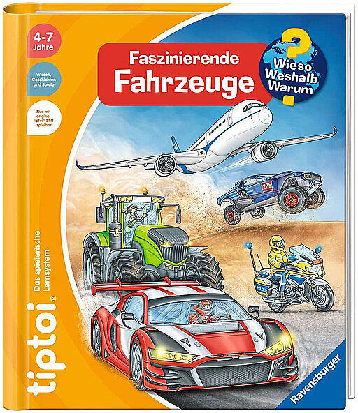 RAVENSBURGER TIPTOI - Wieso Weshalb Warum Fahrzeuge B