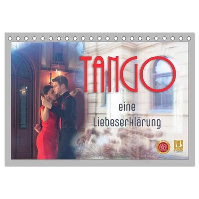Tango eine Liebeserklärung (Tischkalender 2027 DIN A5 quer), CALVENDO Monatskalender