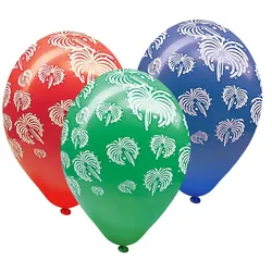 Luftballon Feuerwerk bunt gemischt Ø30cm `L`