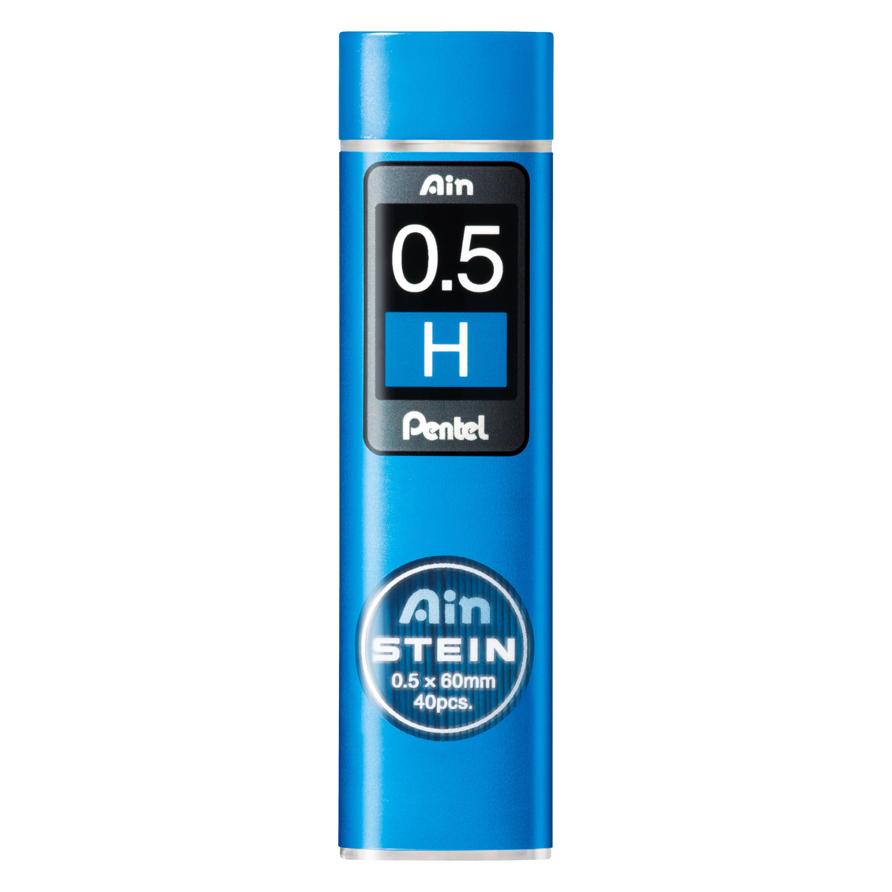 Pentel Bleistiftminen AinStein (40 Stk., 0.50 mm, H) (C275-HO)