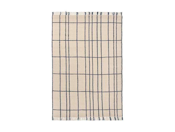 Ferm Living Späte Teppich Parchment-indigo, 170x240 cm