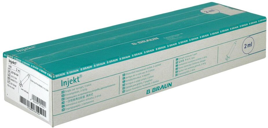 Infusionszubehör Injekt Luer Lock Pvc frei 100X2ml