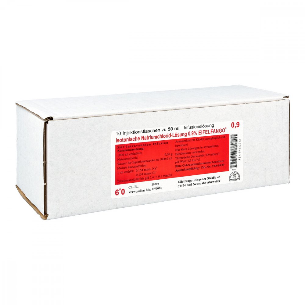 EIFELFANGO GmbH & Co. KG Isotonische Nacl Lösung 0,9% Eifelfango 04032942