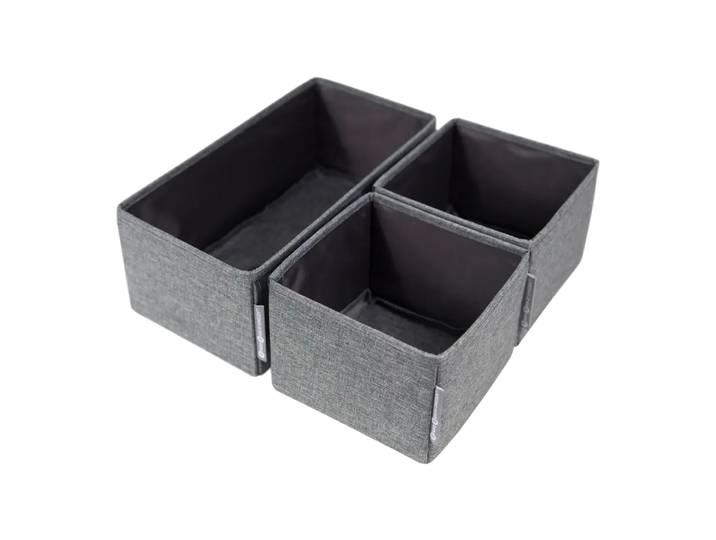 Organizer Solna, Bigso, dunkelgrau, Textil