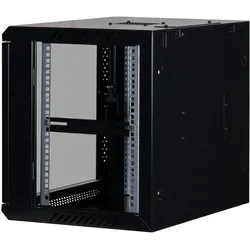 Rockstable 19" 9 HE 600x440x503mm (19 Zoll Rack), Serverschrank, Schwarz