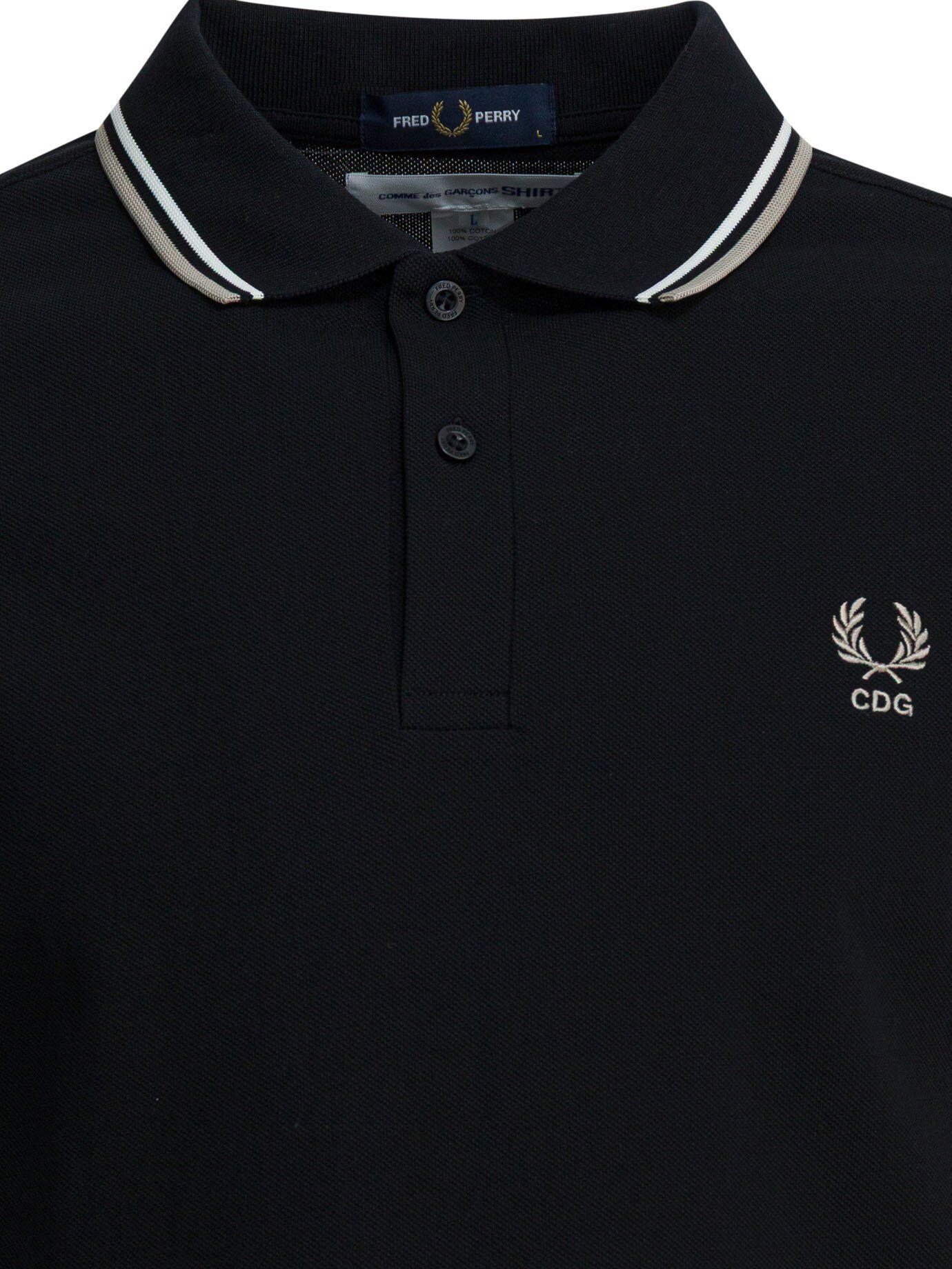 Comme Des Garçons Shirt Comme Des Garçons x Fred Perry polo homme noir Noir L