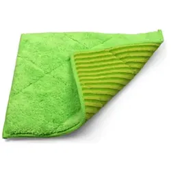 Microfasertuch Scheuertuch aus Bambus 25x20 cm grün 5 Stück/Pack, mit Scheuerseite und absorbierender Seite