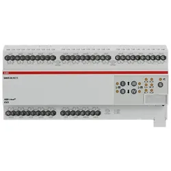 ABB Schalt-/Jalousieaktor 24fach 10A, REG SAH/S24.10.7.1