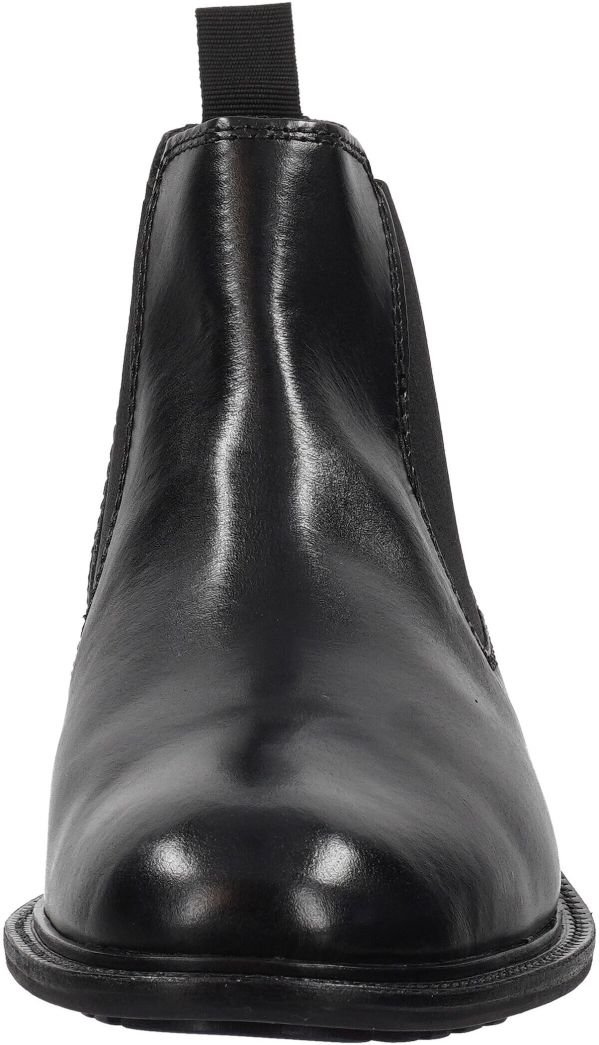 Stiefelette BUGATTI "bugatti Stiefelette Glattleder", Damen, Gr. 41, schwarz, Glattleder, Schuhe Stiefelette