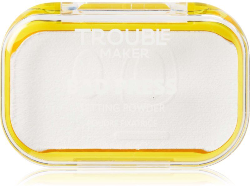 Trouble Maker Bad Press Setting Powder Finishing Powder shade No Comment Translucent 4.5 g