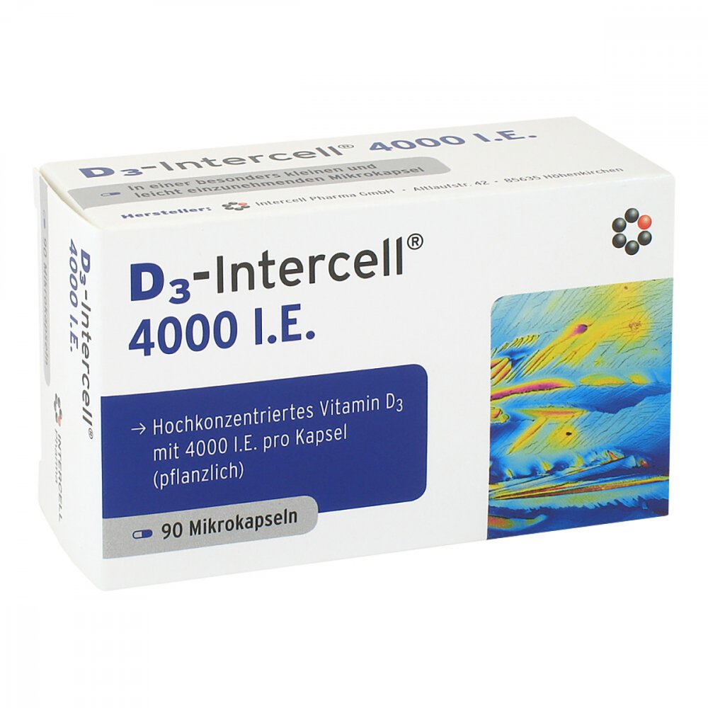 INTERCELL-Pharma GmbH D3-intercell 4.000 I.e. Kapseln 11664944