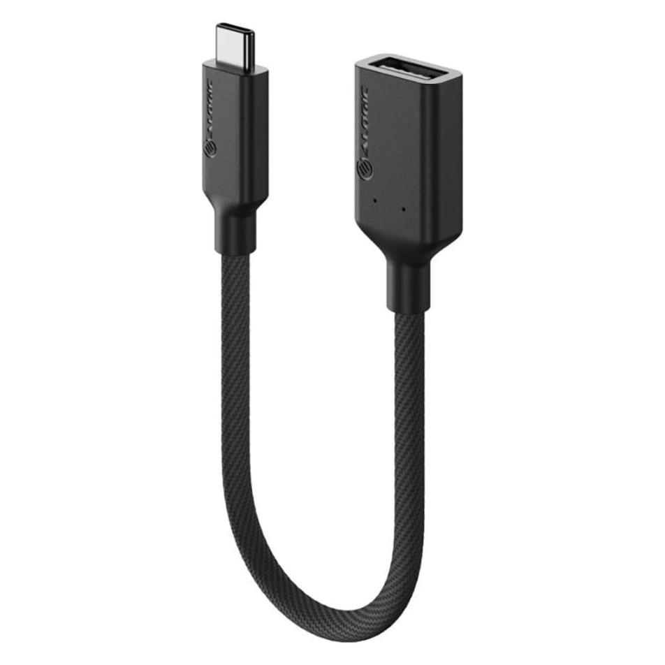 Alogic Elements PRO 10cm USB-C to USB- (0.10 m, USB 3.2 Gen 1) (ELPCAA-BK)