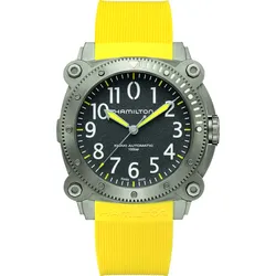 Hamilton Khaki Navy Belowzero 1000m Auto H78535380 - grau,gelb - 46mm