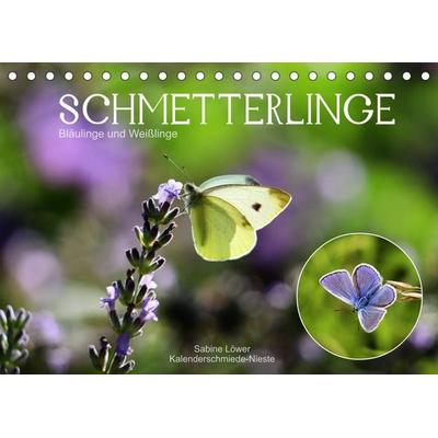 Schmetterlinge, Bläulinge und Weißlinge (Tischkalender 2022 DIN A5 quer)
