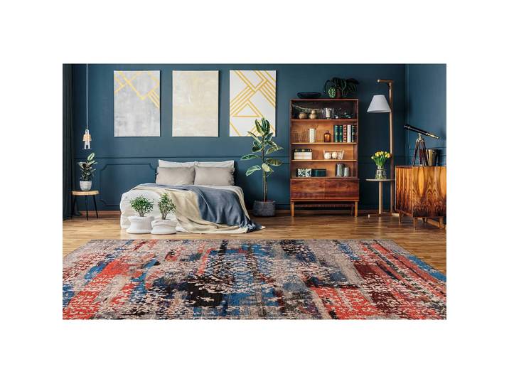 Tapis Charme 425 Multicolore 160 x 230cm Tissu mélangé