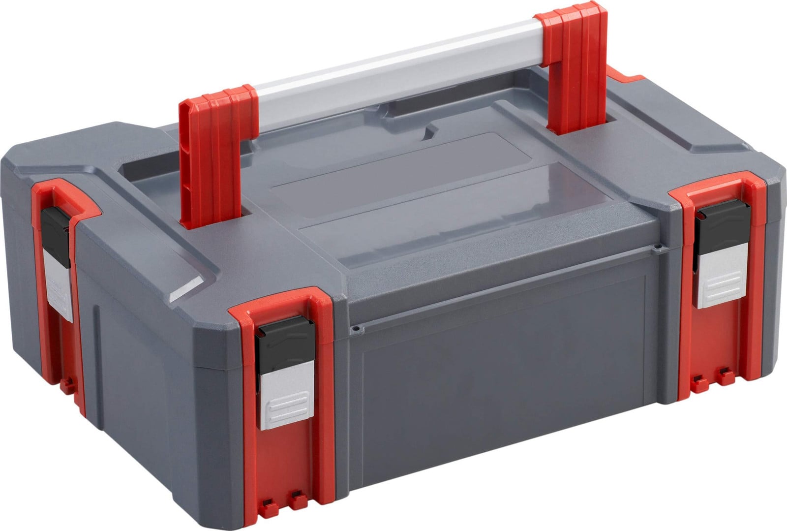 Dripio Systembox M, 20,5 liter, stapelbare kunststof opbergbox met 80 kg draagvermogen