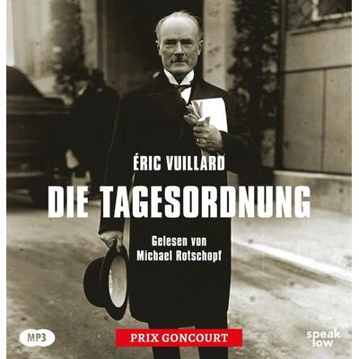 Die Tagesordnung - Éric Vuillard, CD, 9783940018502