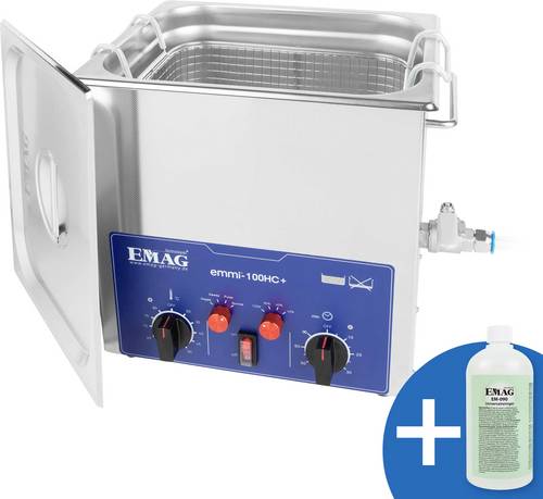 Emag Emmi 100HC Plus Ultraschallreiniger Universal 480W 10.6l mit Heizung
