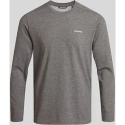 Craghoppers Herren Nosilife Abel Langarmshirt - M - Black Pepper Marl