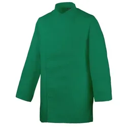 Exner HACCP-Kochjacke langarm, mit Druckknöpfen, Innentaschen : Flaschengrün 65% Polyester 35%Baumwolle 220 g/m2 M