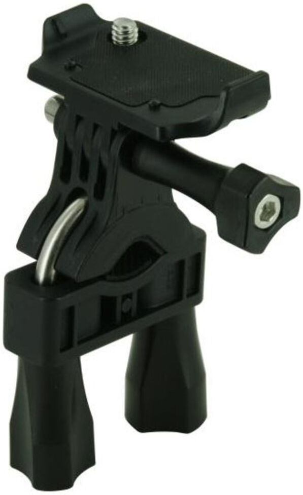 Supporto per action cam Nilox 13NXAKACPF010 per tubi da 1,9 a 3,5 cm