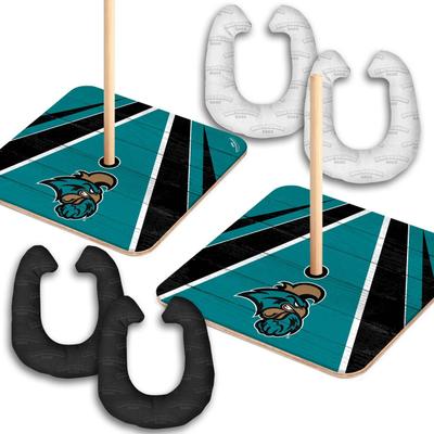 Skip's Garage Coastal Carolina Chanticleers NCAA Horseshoe Bag Toss Game