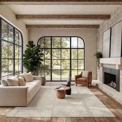 Nourison Azure Modern Handwoven Wool Indoor Rug
