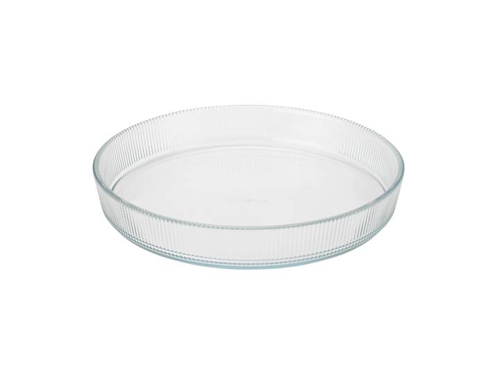 Stelton Plat allant au four Pilastro transparent Ø24 cm