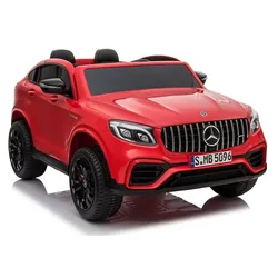 Kinderfahrzeug Mercedes GLC 63S Rot lackiert