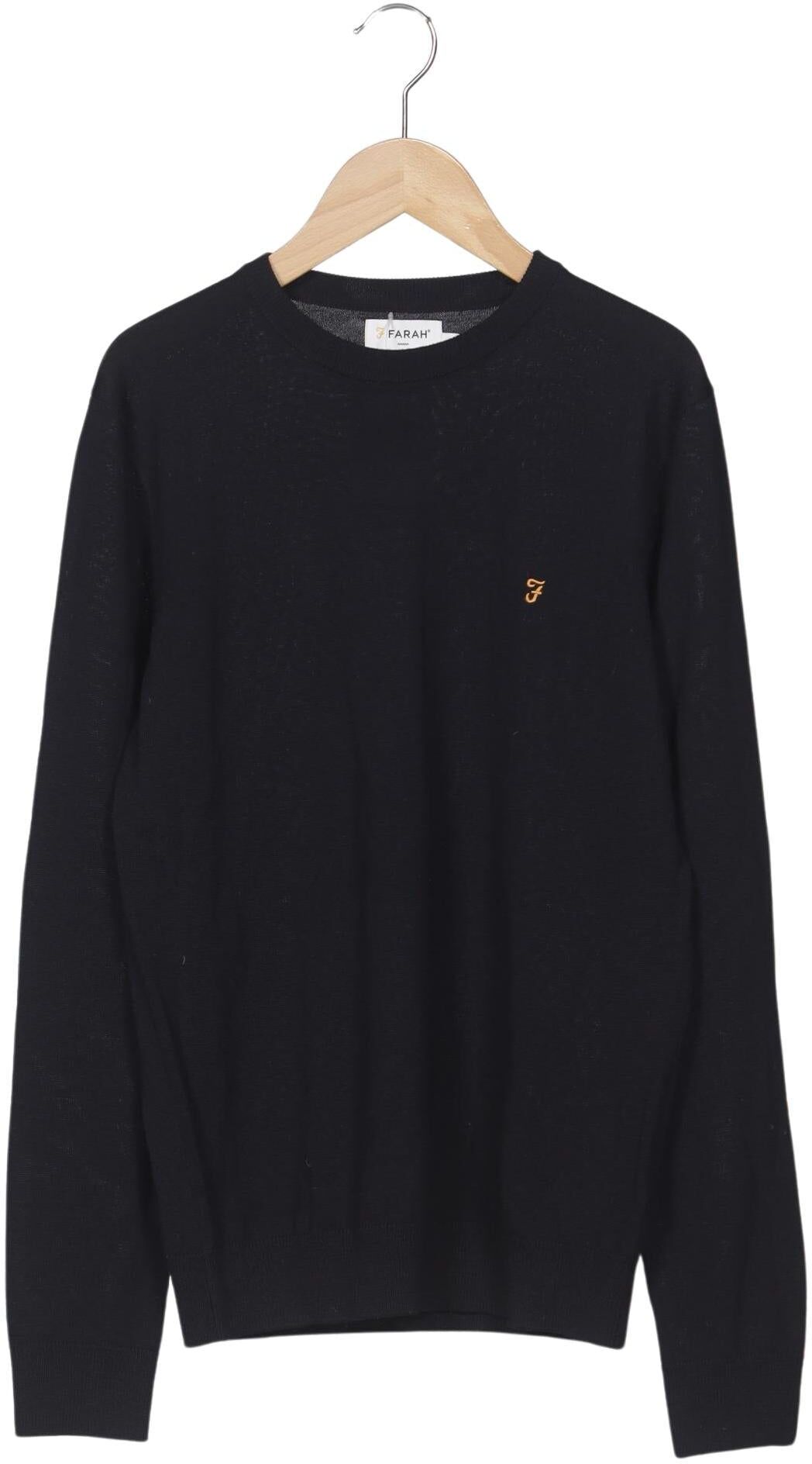 Farah Herren Pullover, Marineblau, Gr. S, Merino - Second Hand