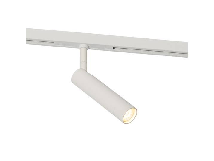 Spot moderne blanc pour système de rail monophasé - Slimline Uzzy