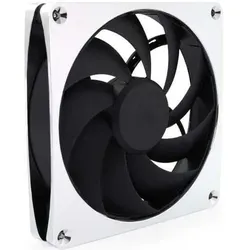 Alphacool L14 Apex Stealth Metall Lüfter 2500rpm Chrome (140x140x25mm) (140 mm), PC Lüfter, Silber