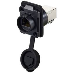 TRU COMPONENTS RJ45 Einbaubuchse, 2-Loch-Flansch TC-12770460 Einführhilfe für RJ45 1 St.