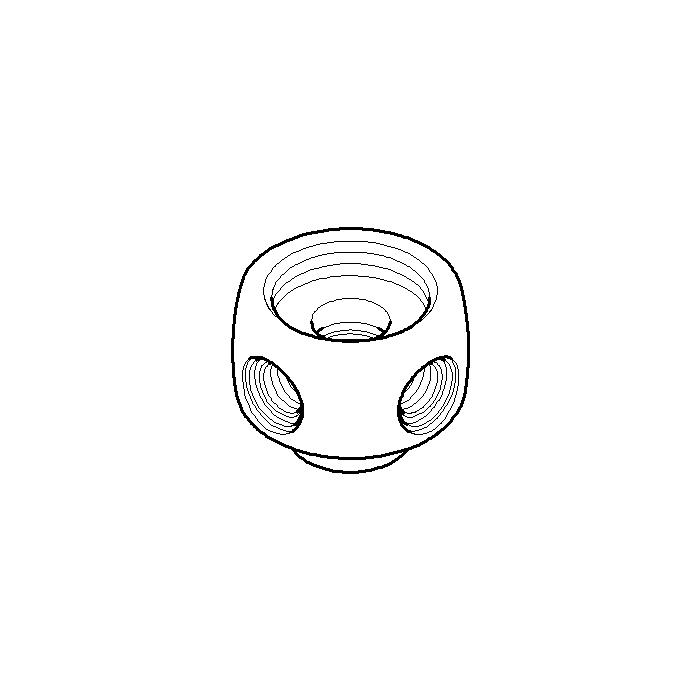 Dornbracht Griff 092036002-08 092036002 D.29,5 x 30 mm platin