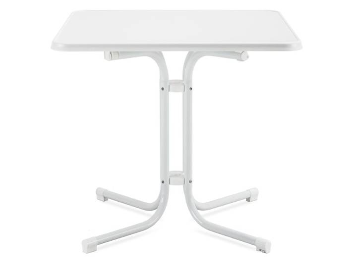 Table de bistrot Bistroni WP 80 x 80 x H 70 cm blanche
