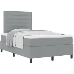 vidaXL, Boxspringbett, Jaburos (Linien-Design) (120 x 200 cm)