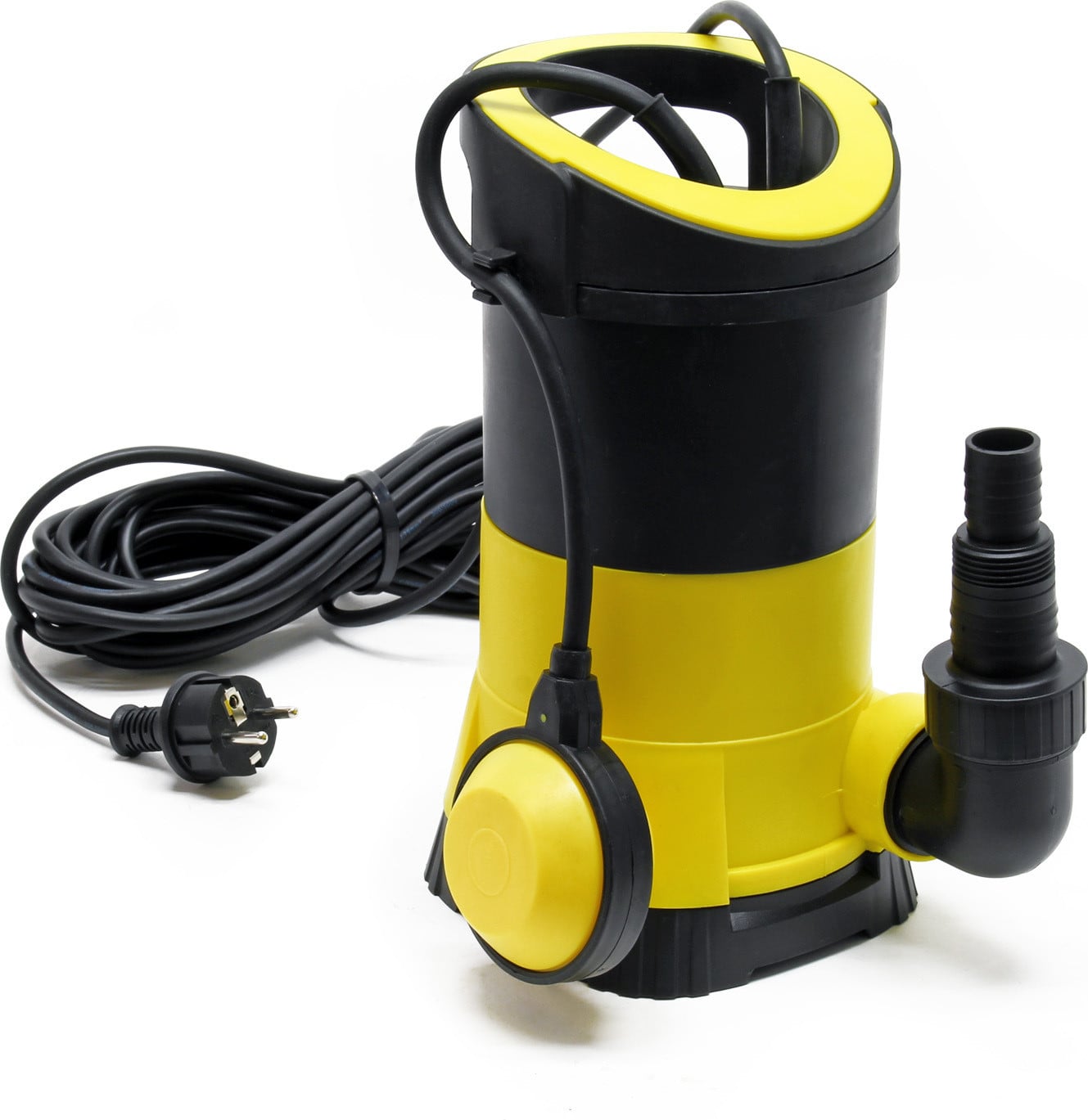 XPOtool Vuilwaterpomp, 7.000 liter per uur, 400W, maximale opvoerhoogte 7,5 meter, geschikt voor vaste stoffen tot Ø 5 mm