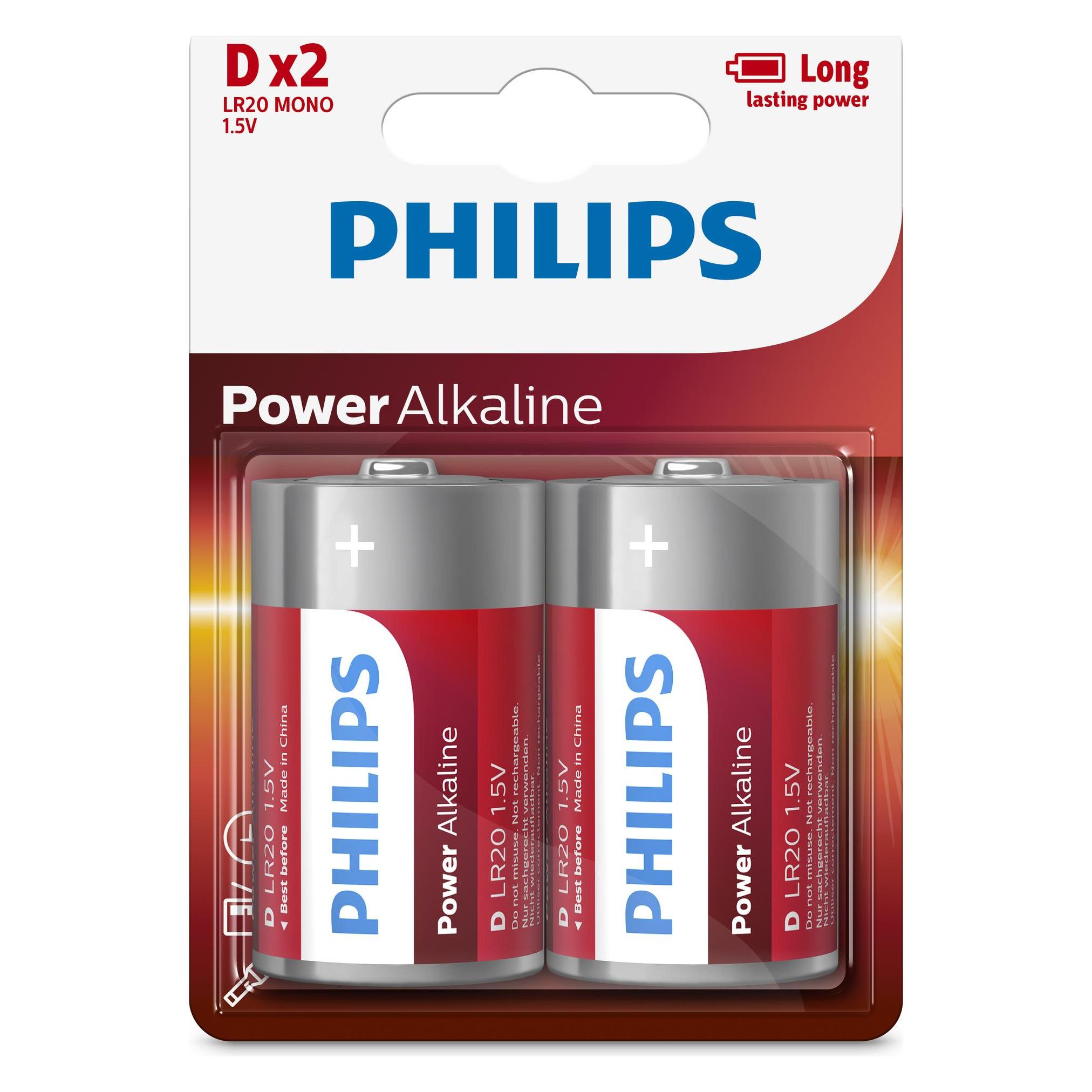 Philips LR20P2B/05 (2 Stk., D) (LR20P2B/05)