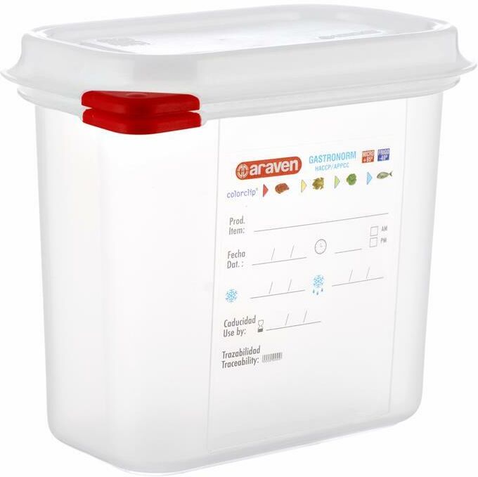 Araven Contenitore con Coperchio 1/9 1 l
