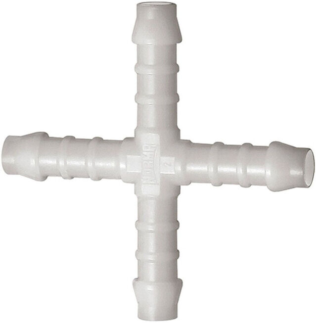 Riegler Raccord de liaison croisée, pour tuyau LW 4 mm, POM (37.111)