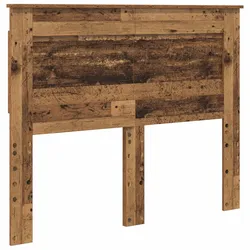 vidaXL Kopfteil mit Kopfteil Altholz 135 cm Holzwerkstoff