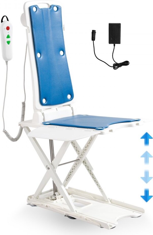 Elektrischer Sessellift - höhenverstellbar 77-507 mm - Tragfähigkeit bis 140,6 kg - 45° Neigung für bequemes Anlehnen - ideal für Senioren und ältere Menschen
