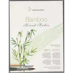 HAHNEMÜHLE Malblock Bamboo 24,0 x 32,0, 25 Blatt