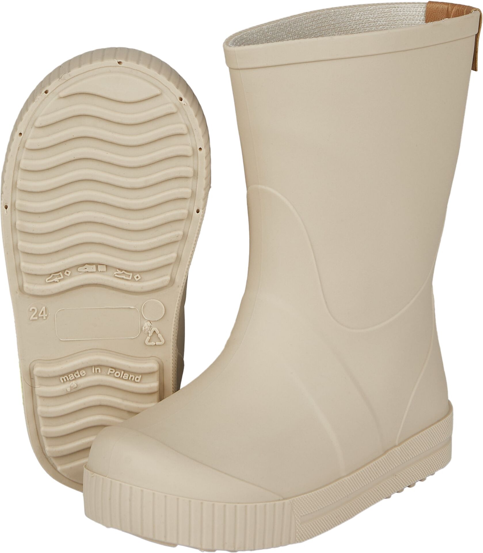 Gummistiefel STERNTALER "Gummistiefel", Jungen, Gr. 29, beige, Obermaterial: 100% Synthetik synthetic., Schuhe Gummistiefel