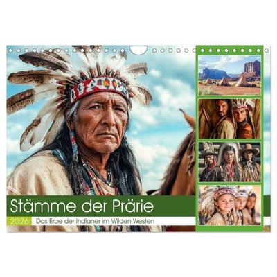 Stämme der Prärie (Wandkalender 2026 DIN A4 quer), CALVENDO Monatskalender