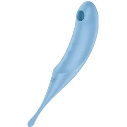 Satisfyer, Vibrator, Twirling Pro - Blue